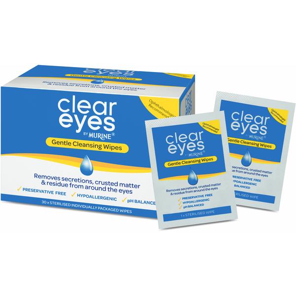 Clear Eyes Wipes 30