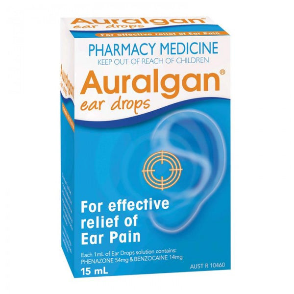 Auralgan Ear Pain Releif Drops 15ml